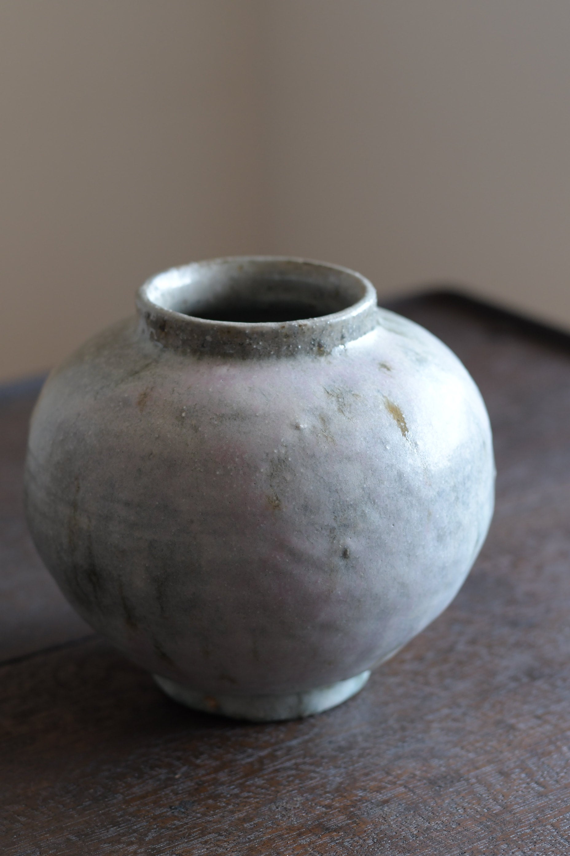 長谷川奈津｜林檎灰釉花器A | UTSUWA-HOTARU online store