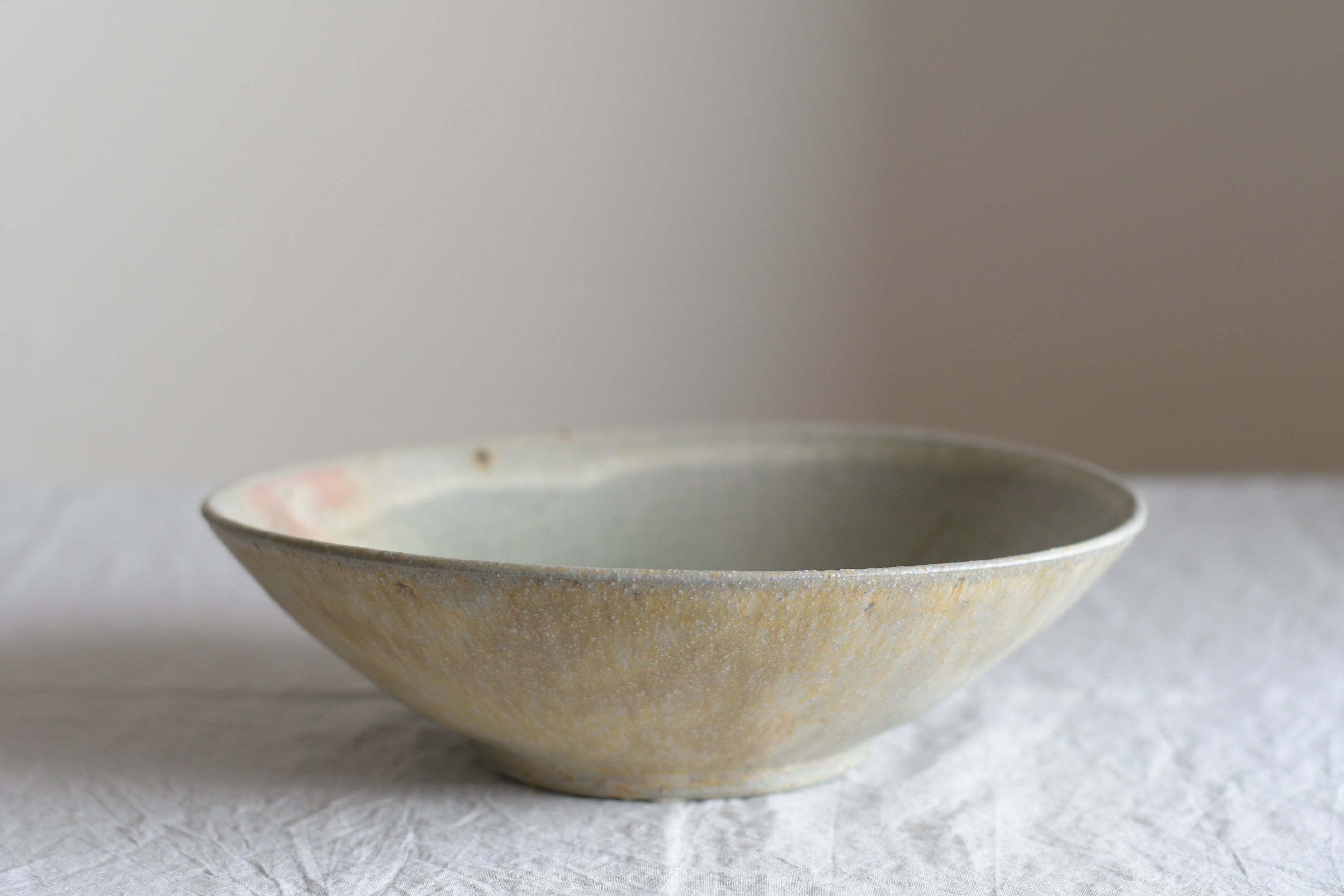 長谷川奈津　林檎灰釉皿　5寸強サイズ　4枚セット　17600円　新品未使用 白林檎灰釉皿 005 | 桃居 online 展覧会