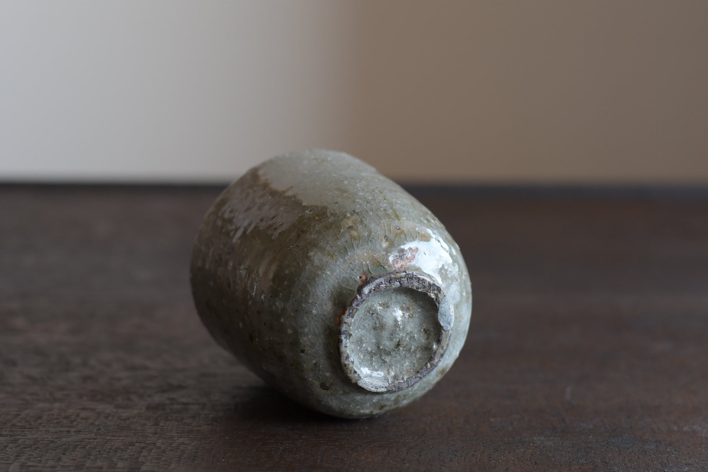 長谷川奈津｜林檎灰釉筒湯呑b | UTSUWA-HOTARU online store