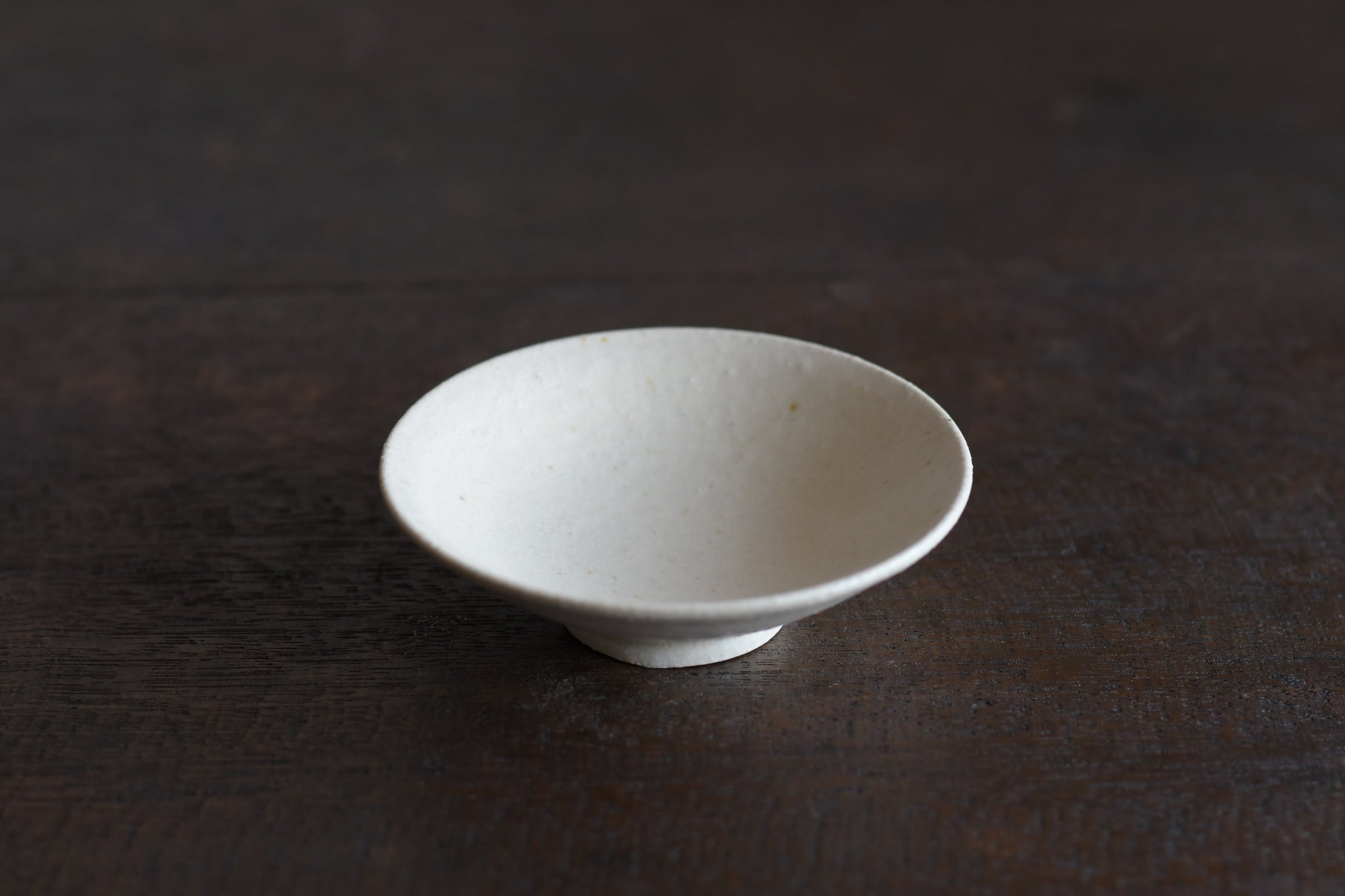 長谷川奈津｜白林檎灰釉小皿B | UTSUWA-HOTARU online store