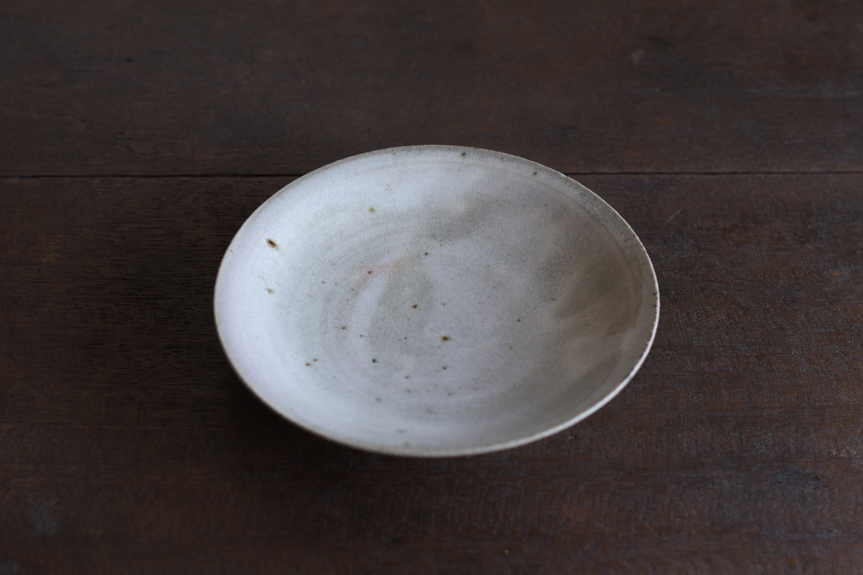 長谷川奈津｜林檎灰釉皿（19cm）b | UTSUWA-HOTARU online store
