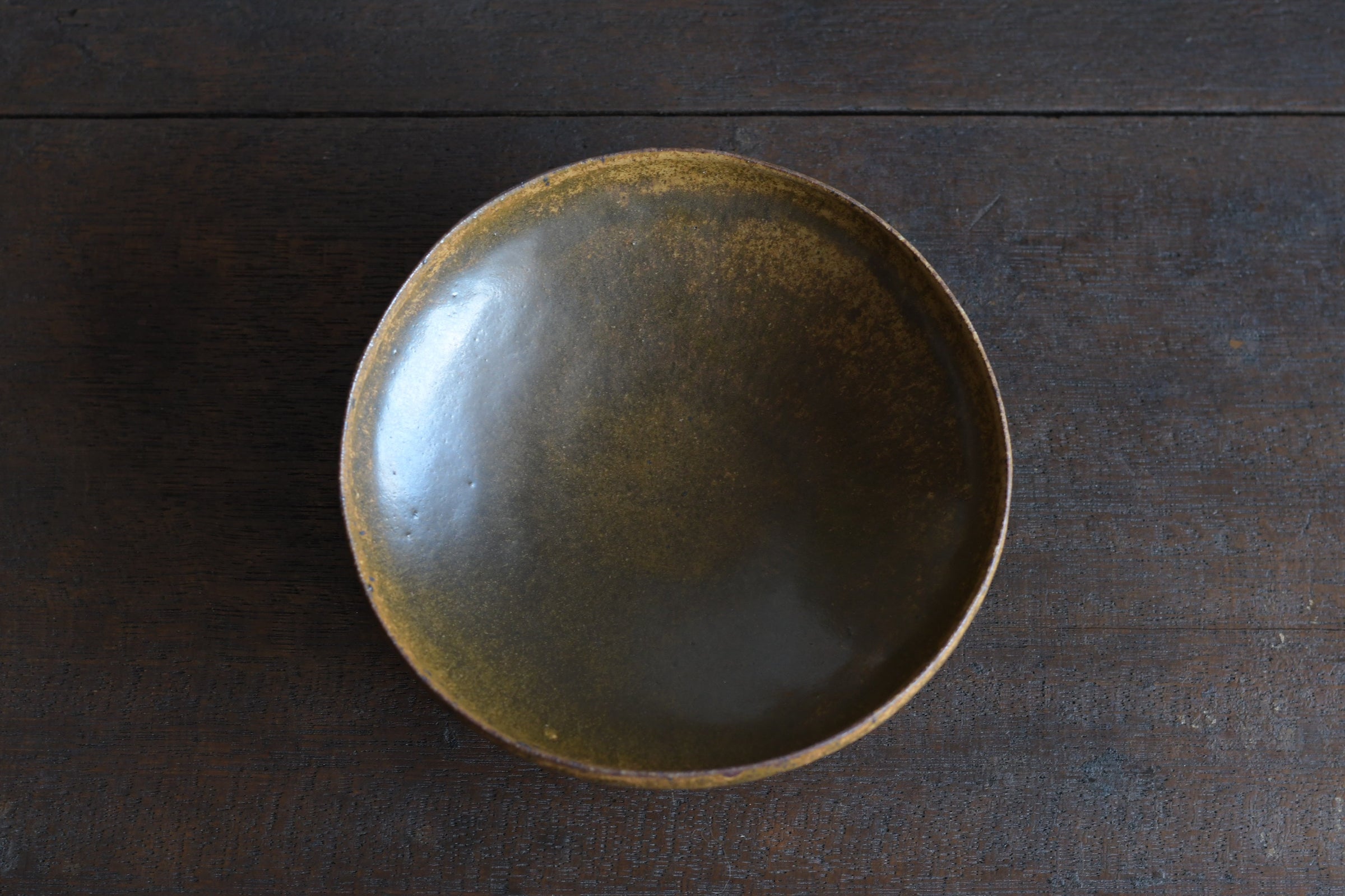 三笘 修｜黄石釉六寸鉢 | UTSUWA-HOTARU online store
