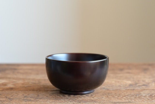 新品未使用】仁城逸景 木のうつわ 多用椀 5寸 2客セット 木製 漆塗り