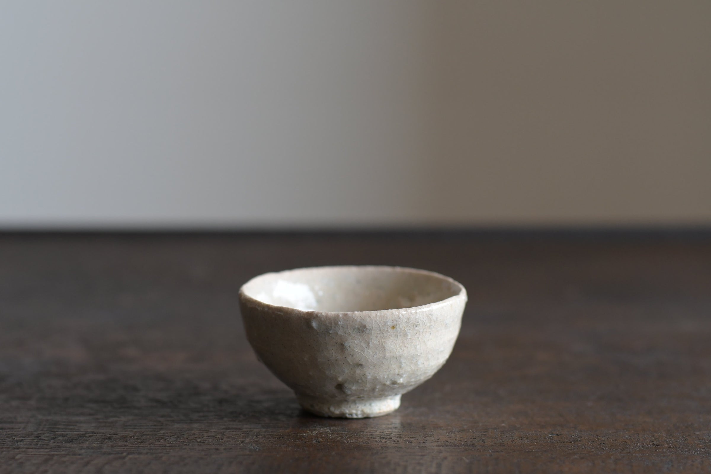 長谷川奈津｜粉引飯碗（小）c | UTSUWA-HOTARU online store