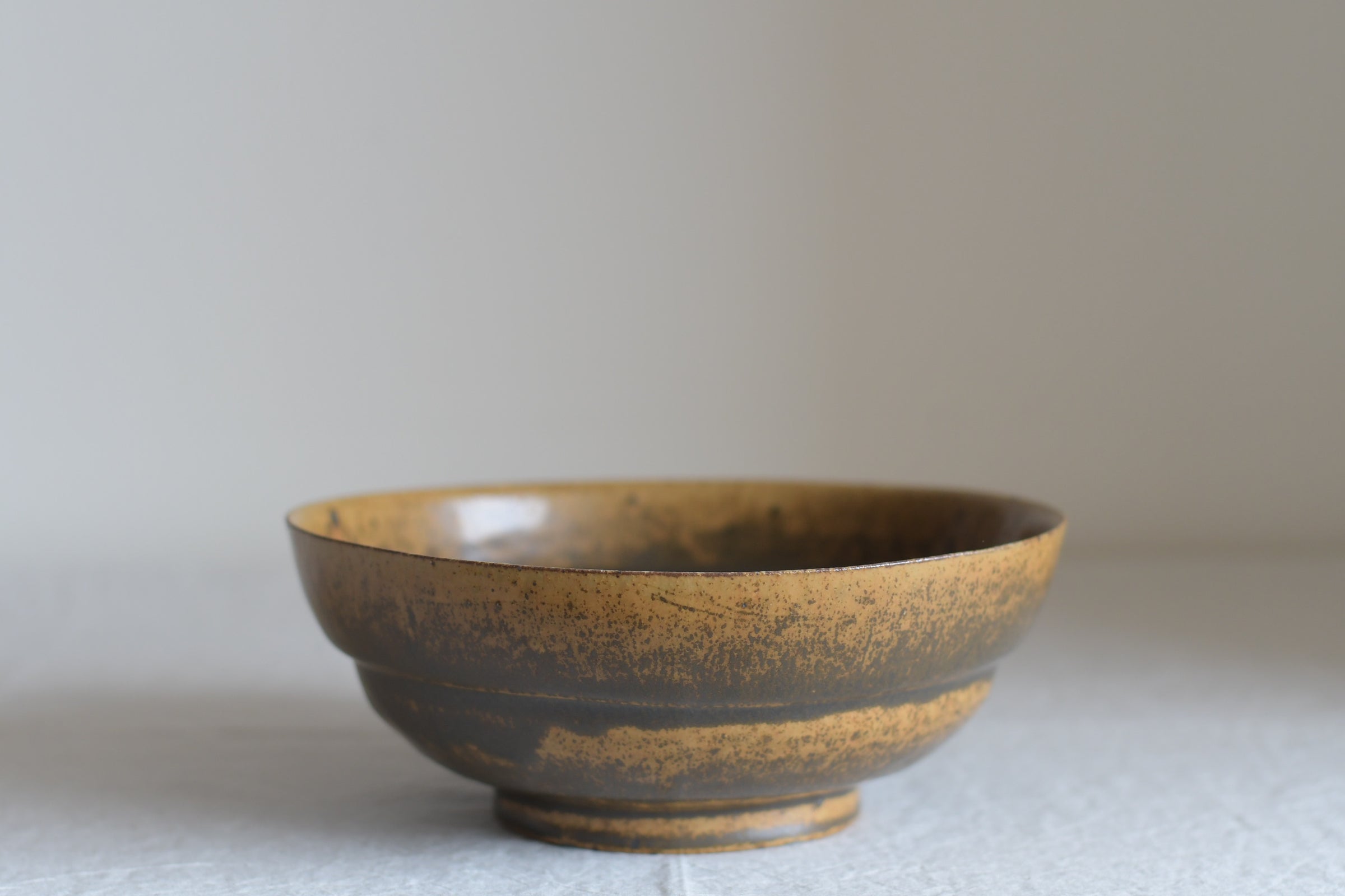 三笘修　黄石釉碗　個展購入作品です 三笘修 黄石釉碗 個展購入作品です 三笘修 黄石釉碗 個展購入作品です