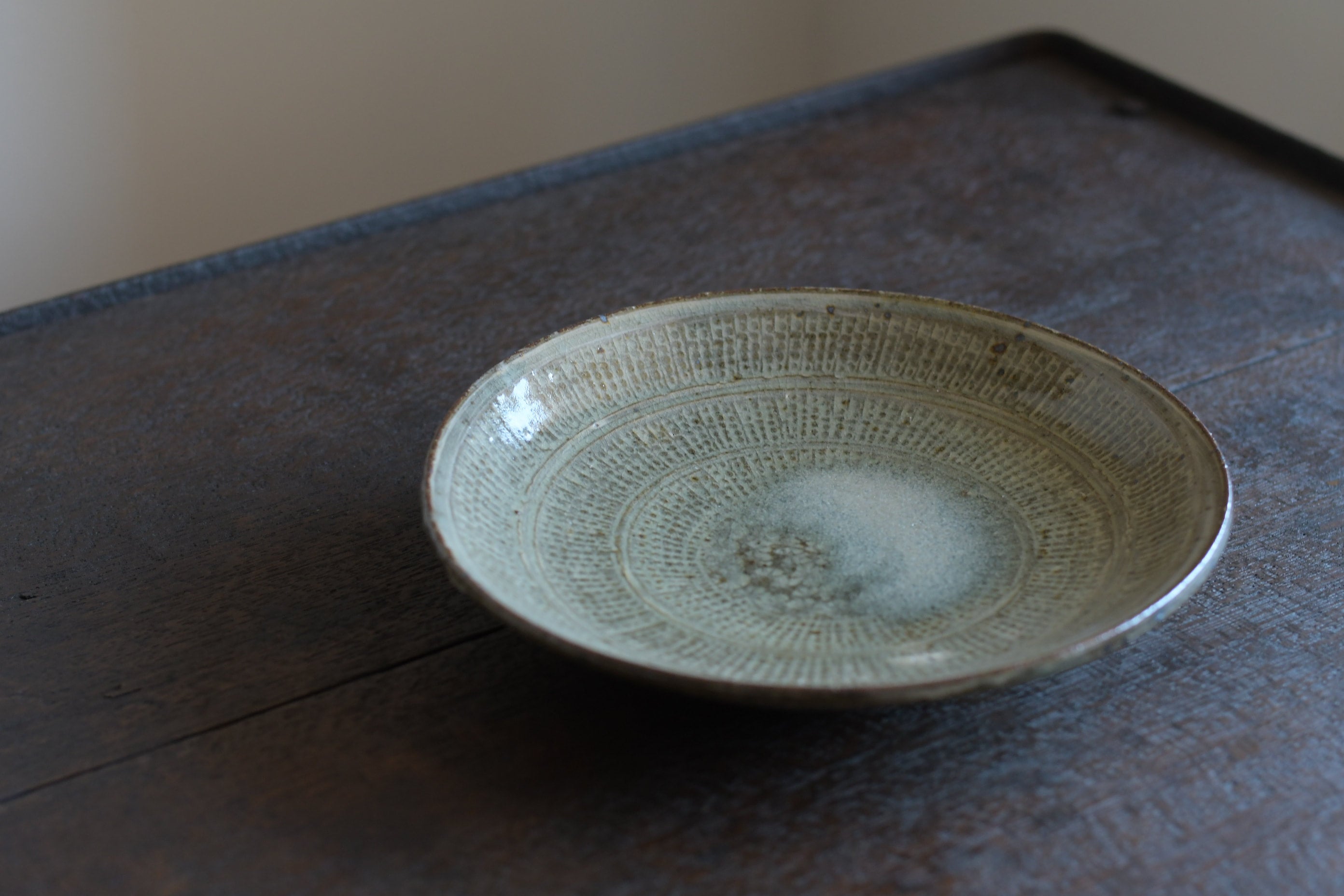 井上茂　三島皿　7.5寸　やや深めA　2点セット　未使用　雅姫 井上 茂 - Rikka Knot うつわ・こまもの屋(ONLINE SHOP)