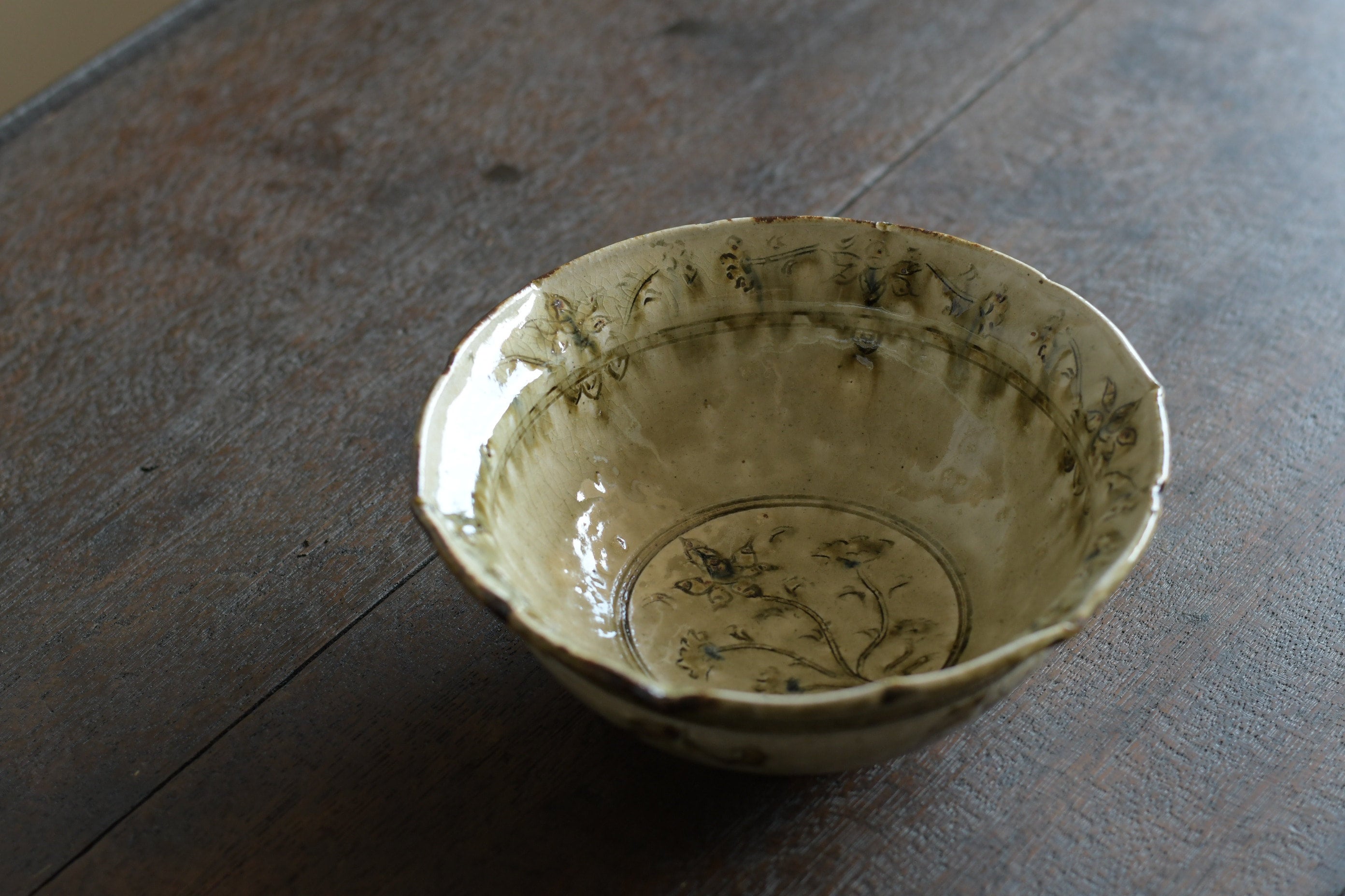 藤田佳三さんの染付色彩5寸鉢 2個セット 藤田佳三さんの染付色彩5寸鉢 2個セット 藤田佳