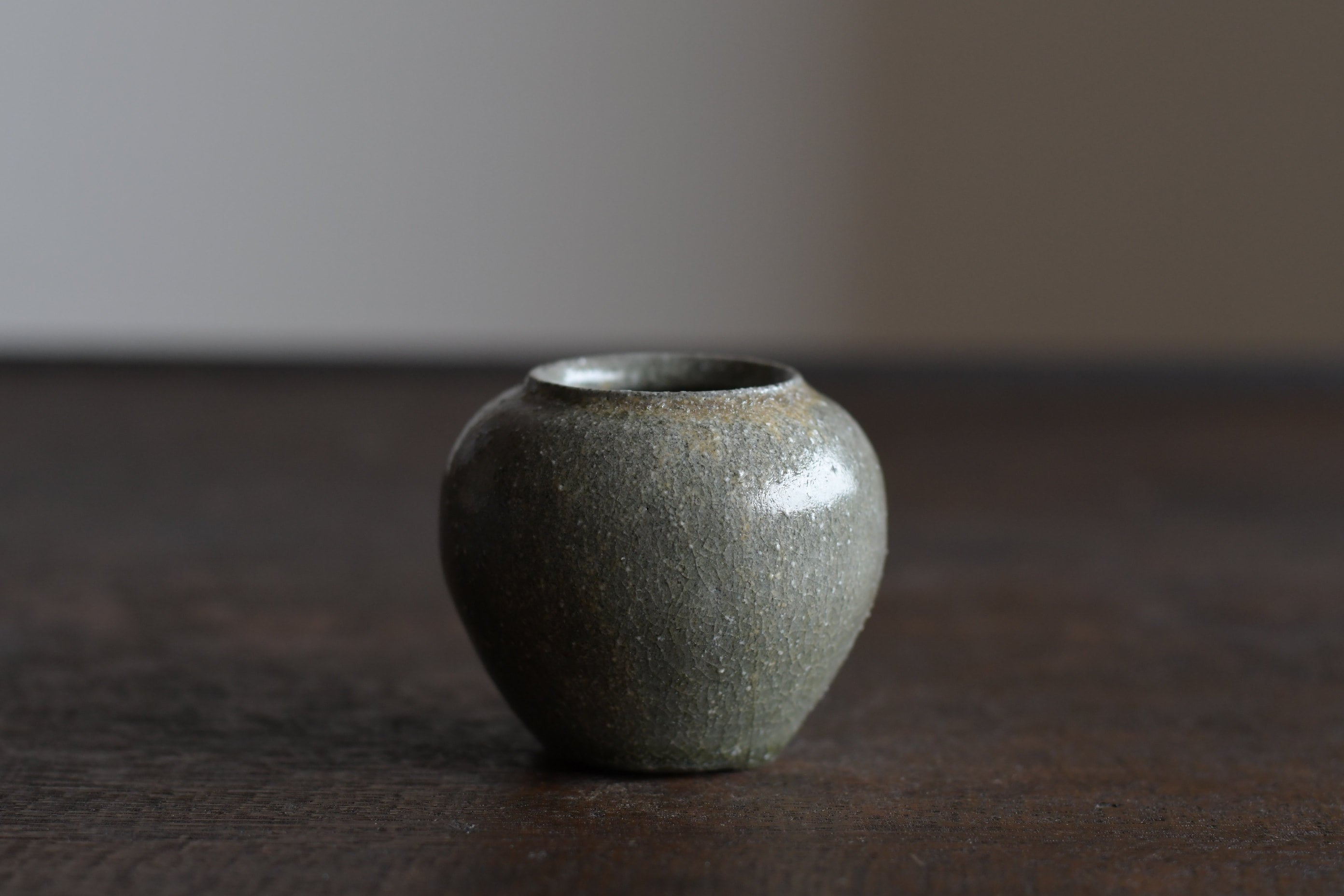 長谷川奈津｜林檎灰釉小壺 | UTSUWA-HOTARU online store